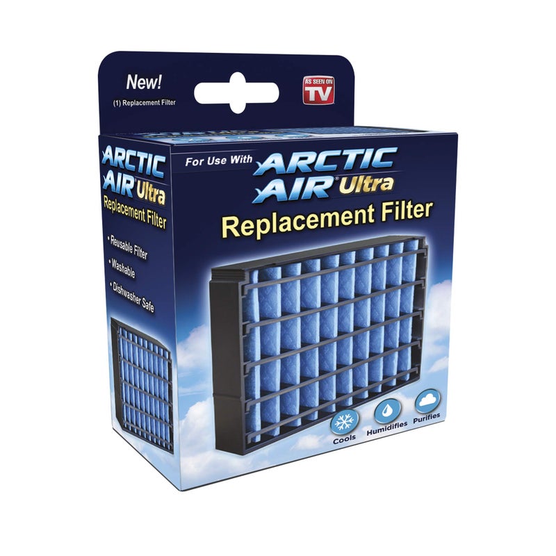 Ontel AAUF-MC12/4 Arctic Air Ultra Filter, 1 Count (Pack of 1), Blue - Image 1